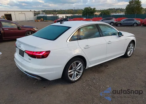 2021 Audi A4 Premium Plus 45 Tfsi S Line Quattro S Tronic из США, поврежденный, VIN WAUEAAF4XMA086370